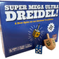 Super Mega Ultra Dreidel - Card Game Adds a New Spin on an Ancient Tradition - Family Holiday Fun for 2-6 Players Age 7+