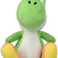 Little Buddy Super Mario All Star Collection 1416 Yoshi Stuffed Plush, 8",Multi-colored