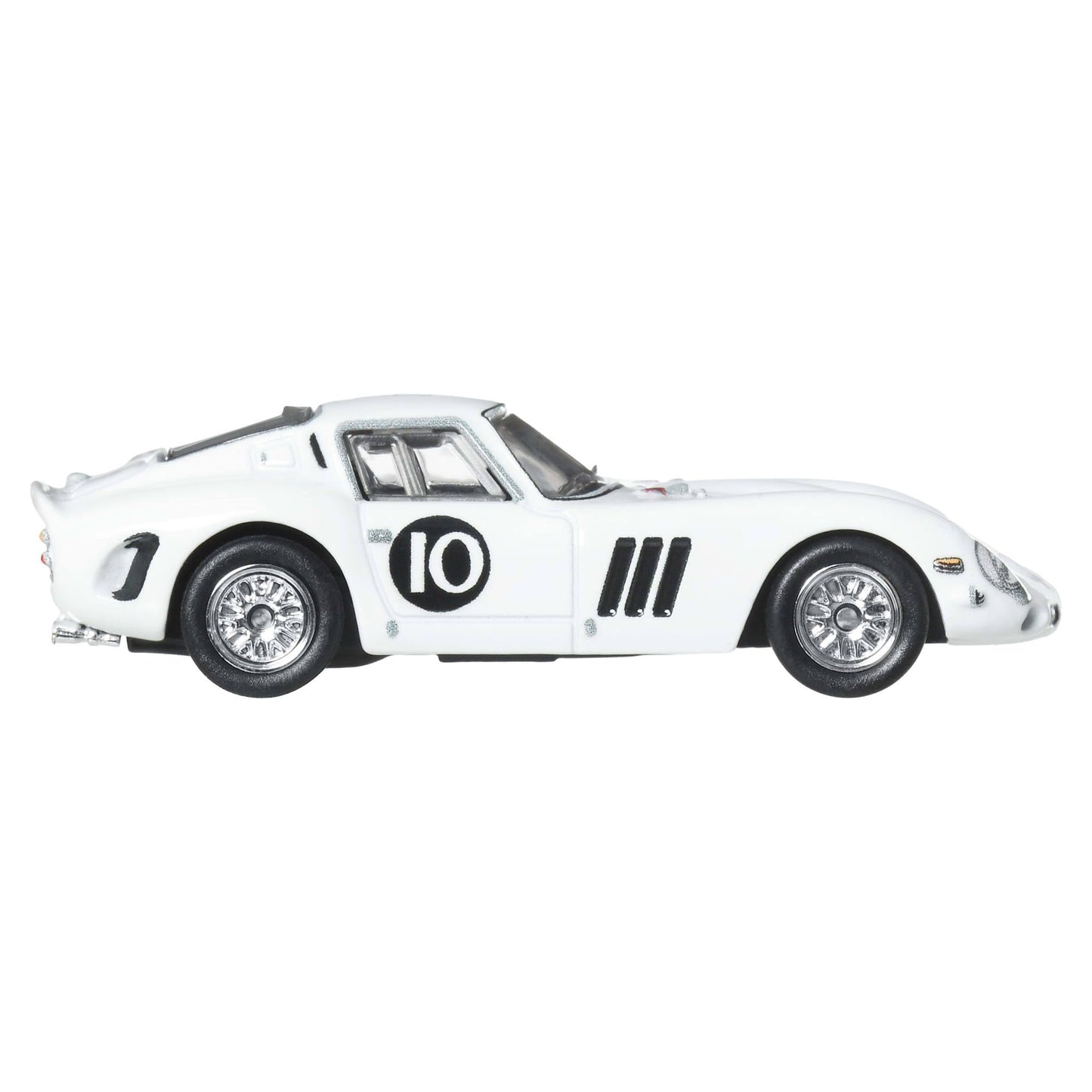 Hot Wheels Ferrari 250 GTO Mattel Collectible Car. Premium Miniature with Metallic Paint and Realistic Details for Fans Ages 3 and up.