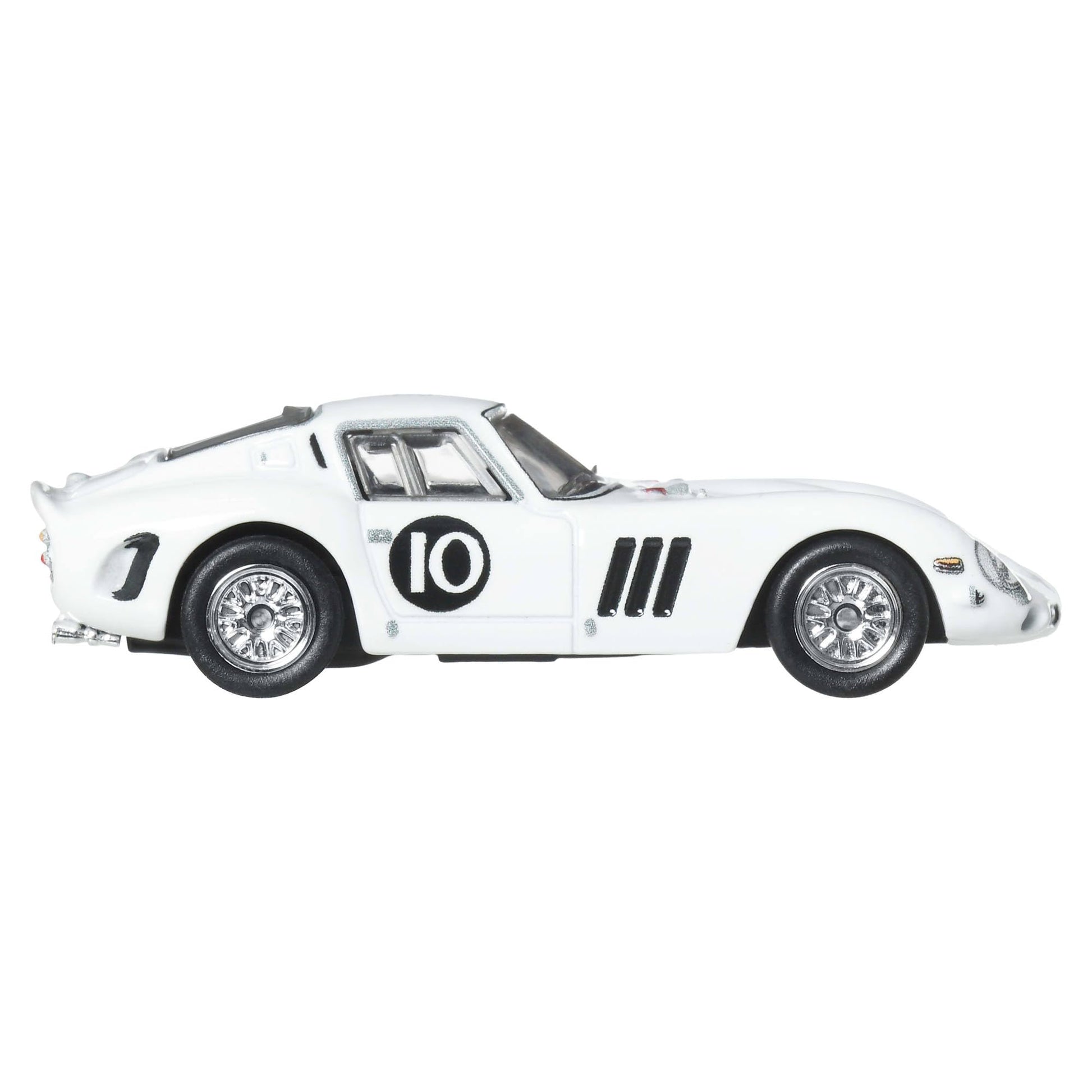 Hot Wheels Ferrari 250 GTO Mattel Collectible Car. Premium Miniature with Metallic Paint and Realistic Details for Fans Ages 3 and up.