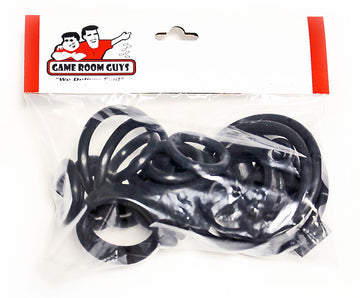 Game Room Guys Gottlieb Stargate Pinball Black Rubber Ring Kit
