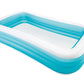 INTEX 58484EP Swim Center Inflatable Family Pool: 277 Gallon Capacity - 120" x 72" x 22" - Blue