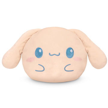 TeeTurtle Reversible Sanrio Cinnamoroll Plushie 6-Inch Teddy Bear Two-Sided Flip Plush Toy with Embroidered Details - Cute Mini Collectible Plush