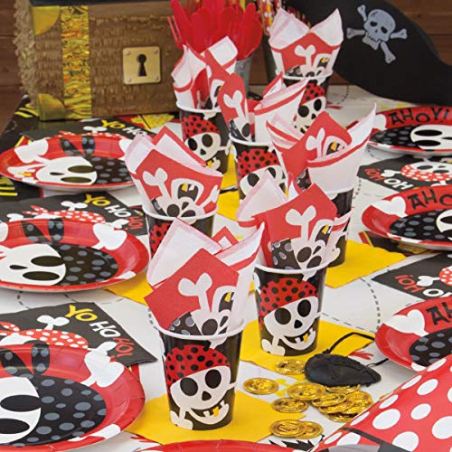 Pirate Party Plastic Tablecloth, 84" x 54"