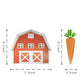 Farm Animals Birthday Banner,Farm Animals Themed Birthday Baby Shower Party Decoration