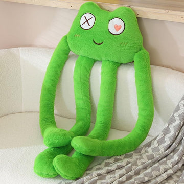 JPORSHU Long Cat Plush Kawaii Body Pillow?39" Cute Black Cat Stuffed Animals Soft Plushies?Octopus Tentacle Long Cat Throw Pillow?Gift for Girlfriend