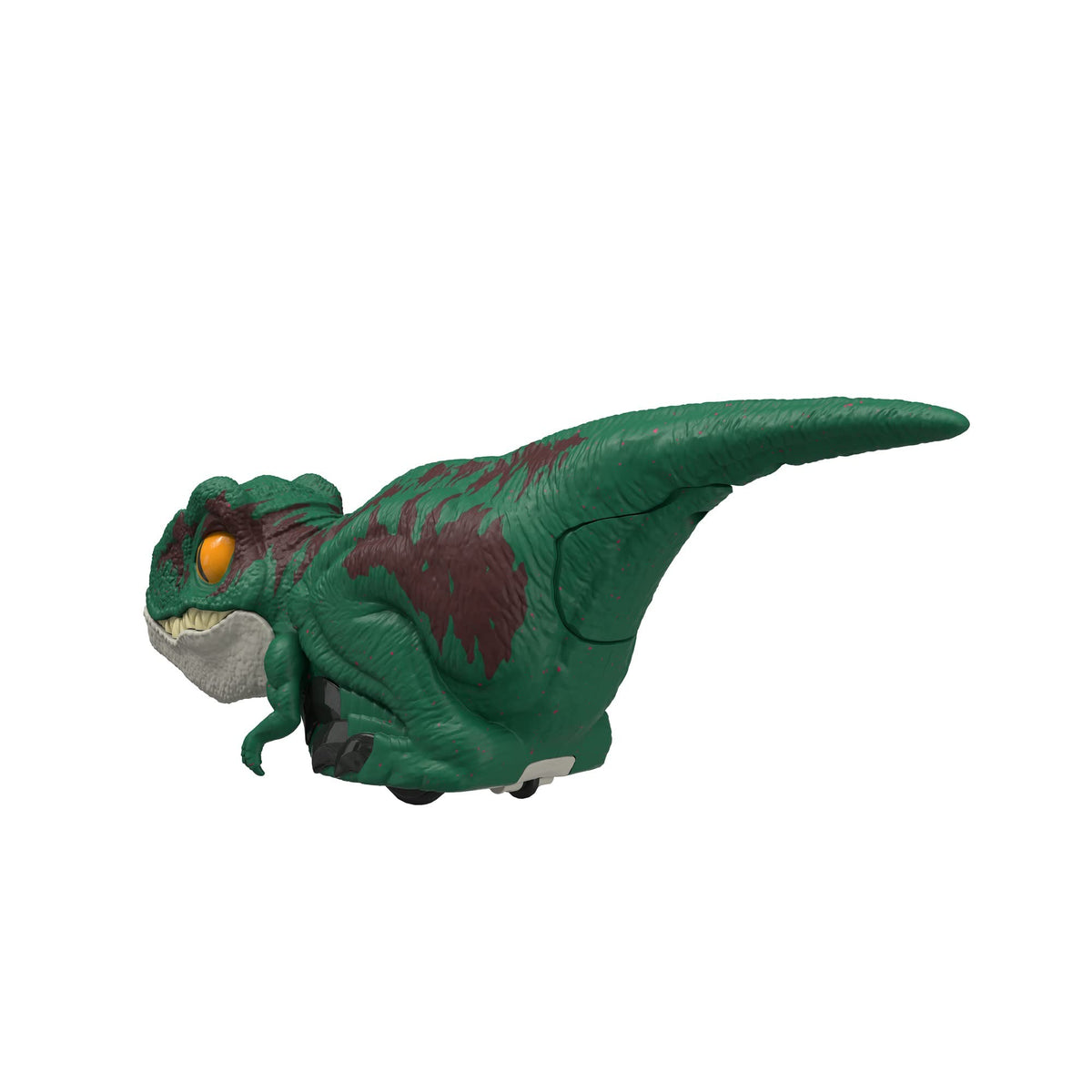 Mattel Jurassic World Dominion Uncaged Dinosaur Toy with Motion & Sound, Click Tracker Velociraptor Dino Action Figure with Clicker Control