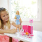 Barbie Dreamhouse Adventures Doll & Accessories, Travel Set with Blonde Fashion Doll, Puppy & 10+ Pieces, Suitcase Opens & Closes