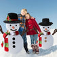 Snowman Kit, 2Pack Christmas Snowman Decorating Making Kit Outdoor Fun Christmas Winter Holiday Party Decoration Gift, Xmas Holiday Winter Party snow