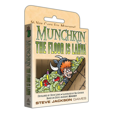 Munchkin: The Floor is Larva by Steve Jackson Games, Strategy Card Game, for 3 to 6 Players and Ages 10+