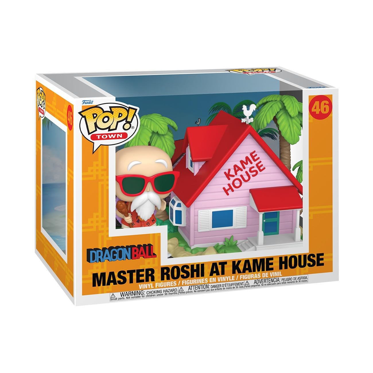 Funko POP! Town: Dragon Ball - Kame House with Master Roshi