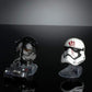 STAR WARS Black Series Titanium Series Finn and First Order Tie Fighter Pilot Helmets