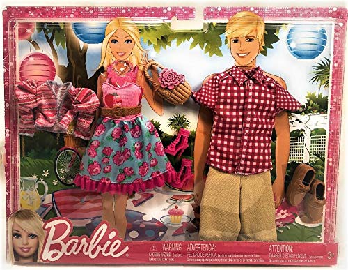 Barbie Fashionistas Outfit Collection - Barbie and Ken at a Picnic