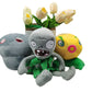 JHESAO 3 PCS Lettuce Plants and Zombies Plush Banner Zombies Toys PVZ Plush 1 2 Stuffed Soft Doll Coconut Cannon Plant Toy New