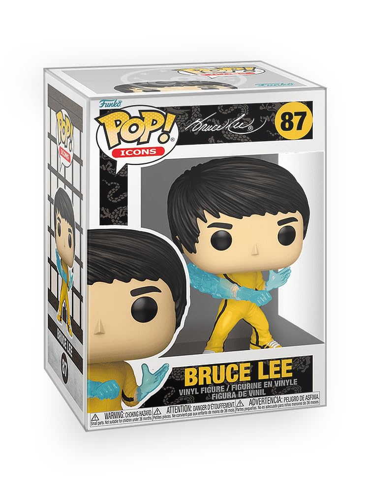 Funko Pop! Icons: Bruce Lee - Set of 2 - Bruce Lee Vinyl Figures