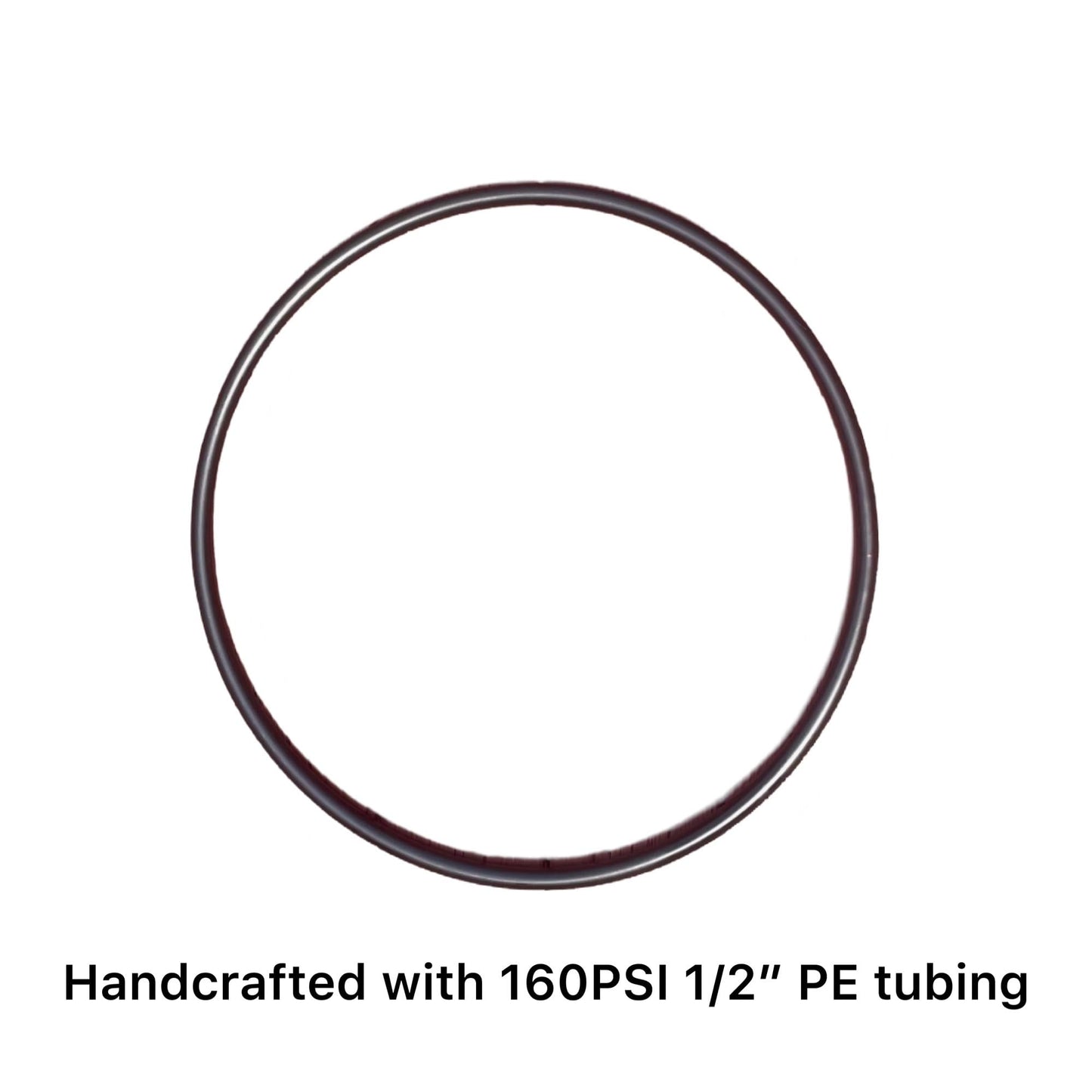 SpinMajik This Hula Hoop is Lighter Weight Yet Durable and is Built to Withstand Hard Play. (28""), Black