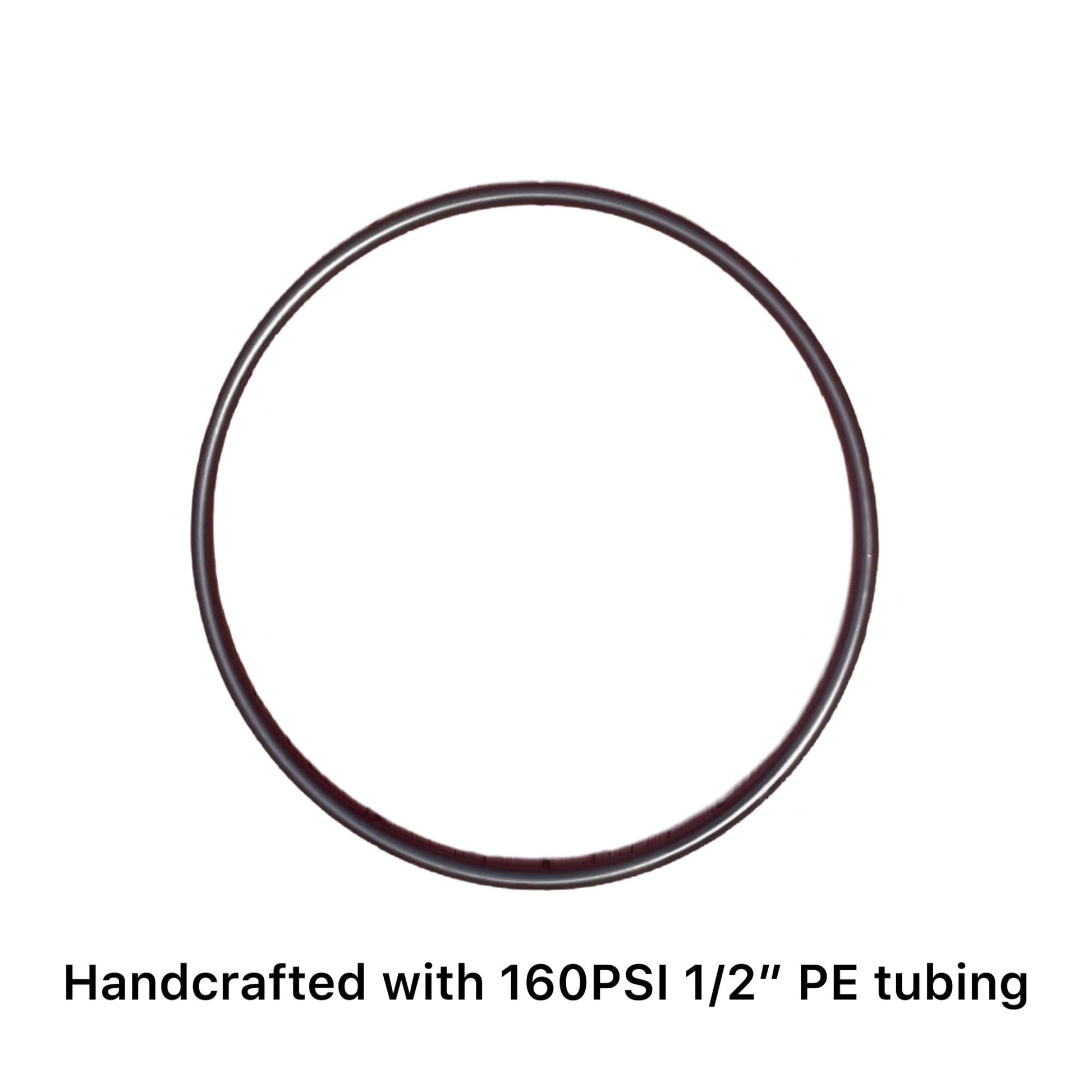 SpinMajik This Hula Hoop is Lighter Weight Yet Durable and is Built to Withstand Hard Play. (28""), Black