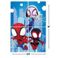 Party Scene Setter with Props - 40" x 27.5" | 1 Set of 16 Pcs, Spidey & His Amazing Friends