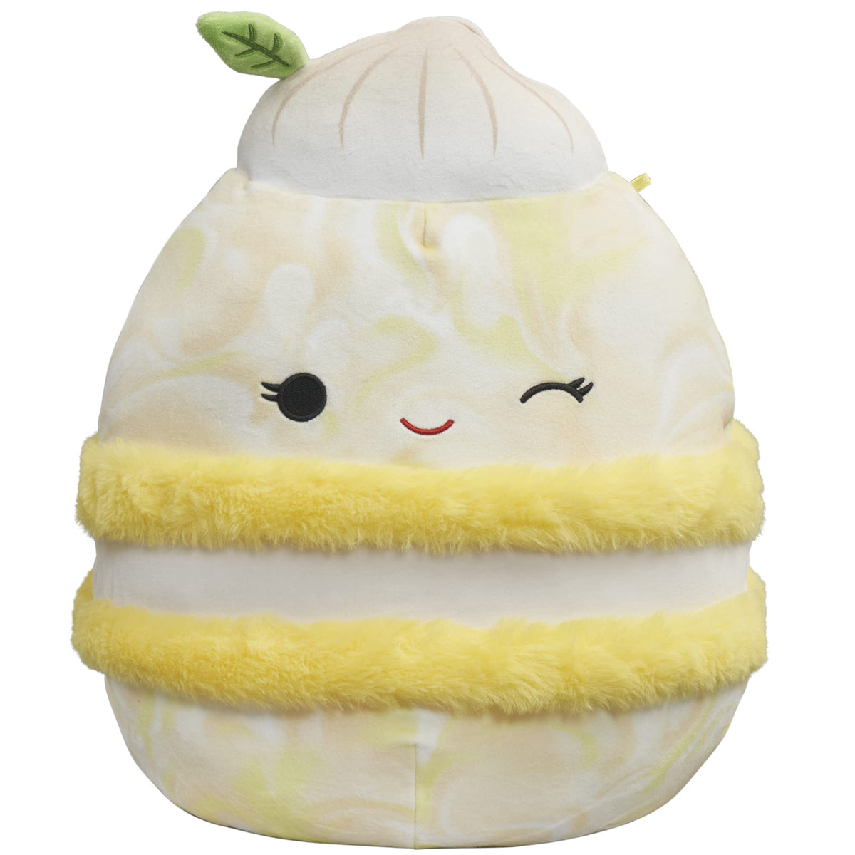 Squishmallows Original 12-Inch Landry Yellow Meringue Macaron - Medium-Sized Ultrasoft Official Jazwares Plush - Amazon Exclusive