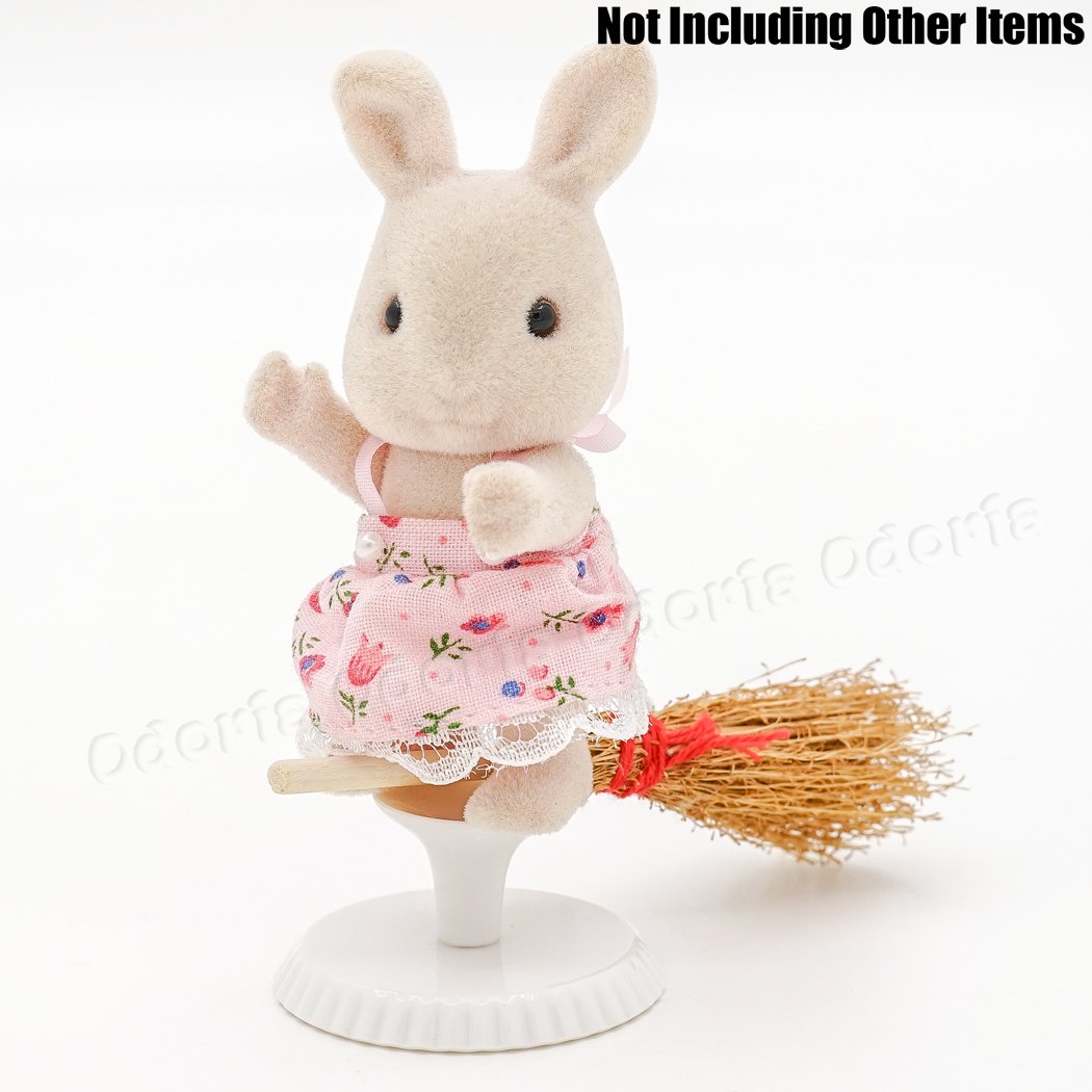 Odoria 1/12 Miniature Broom Dollhouse Decoration Accessories