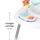 Skip Hop 2-in-1 Baby Activity Center with 20+ Developmental Activities Light-up Musical Piano for Tummy Time Play 4 Clip-on & Moveable Toys