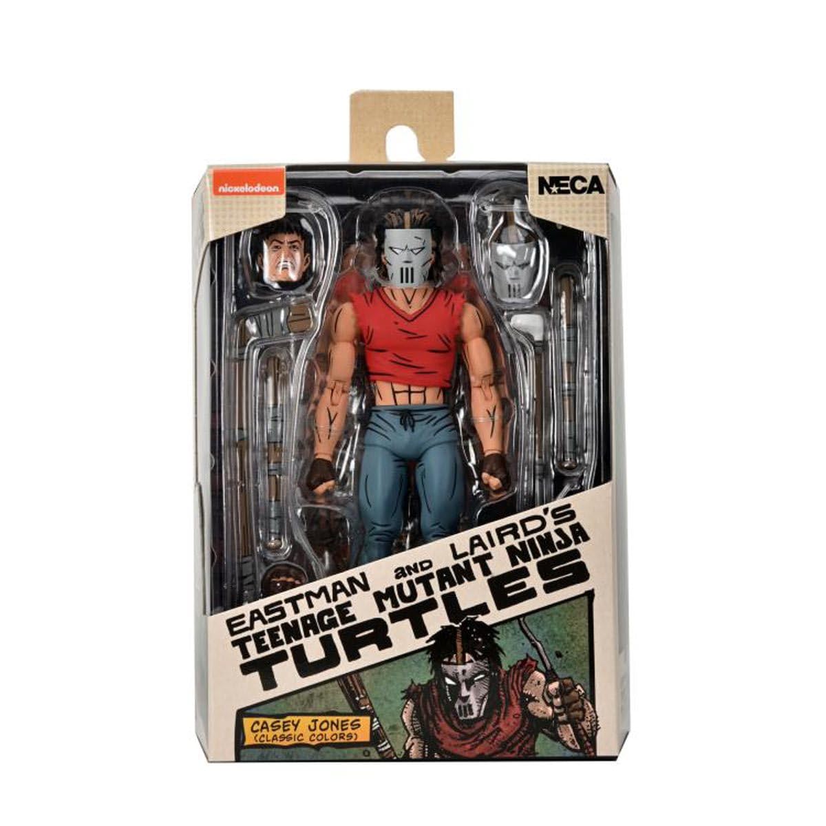 NECA - Teenage Mutant Ninja Turtles (Mirage Comics) - 7" Scale Action Figure - Casey Jones in Red Shirt