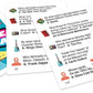 Outset Media Pop Culture Trivia Game - Party Game - Family Game - Travel Game - Fun and Easy to Play - 1200 Trivia Questions - For 2 or More Players