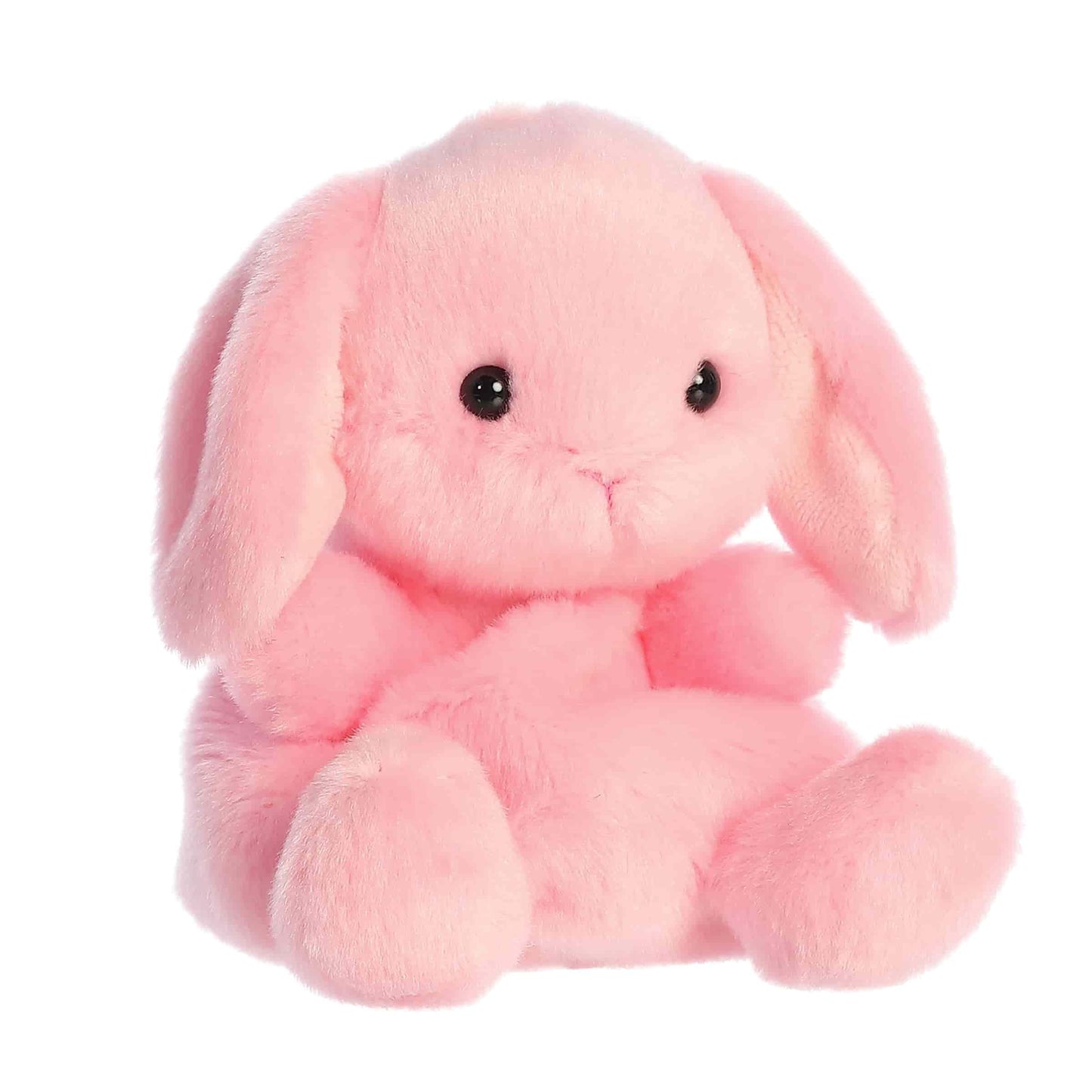 Aurora Adorable Palm Pals Petal Pink Lop Bunny Stuffed Animal - Fun Collectible Plush For Kids and Adult Collectors - Seasonal Plush For The Spring