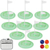 Putt-Putt Mini Golf Game, Mini Golf Set - Build Your Own Course at Home, The Office or On The Green - 9 Pack Putting Cups for Indoor & Outdoor Fun