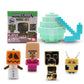 Minecraft Mine Kit - Dig Your Own Mystery Block with Mini?Figure, Iron Pickaxe, Water?Soak Mining Activity, Collectible Gold?Plated Creeper (1?in?48)