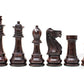House of Chess - Tournament Chess Set Pieces - Unique Staunton Ringy Rosewood/Boxwood Chess Pieces - King Height: 3.75" (95 mm) - 2 Extra Queens
