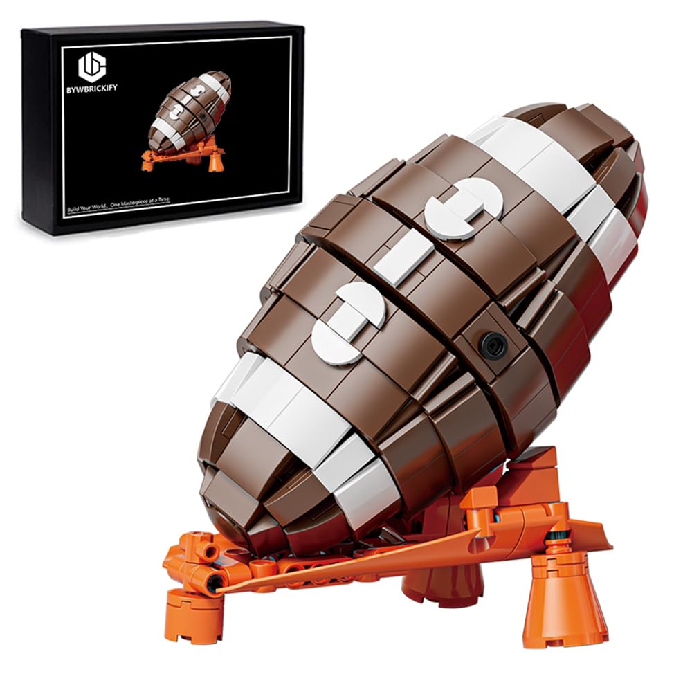 American Football Building Set,Sport Fan Toy for Kids Adults,Education Creator Building-Bricks Kits,Ideas Creative Gift for Football Lovers,Ages