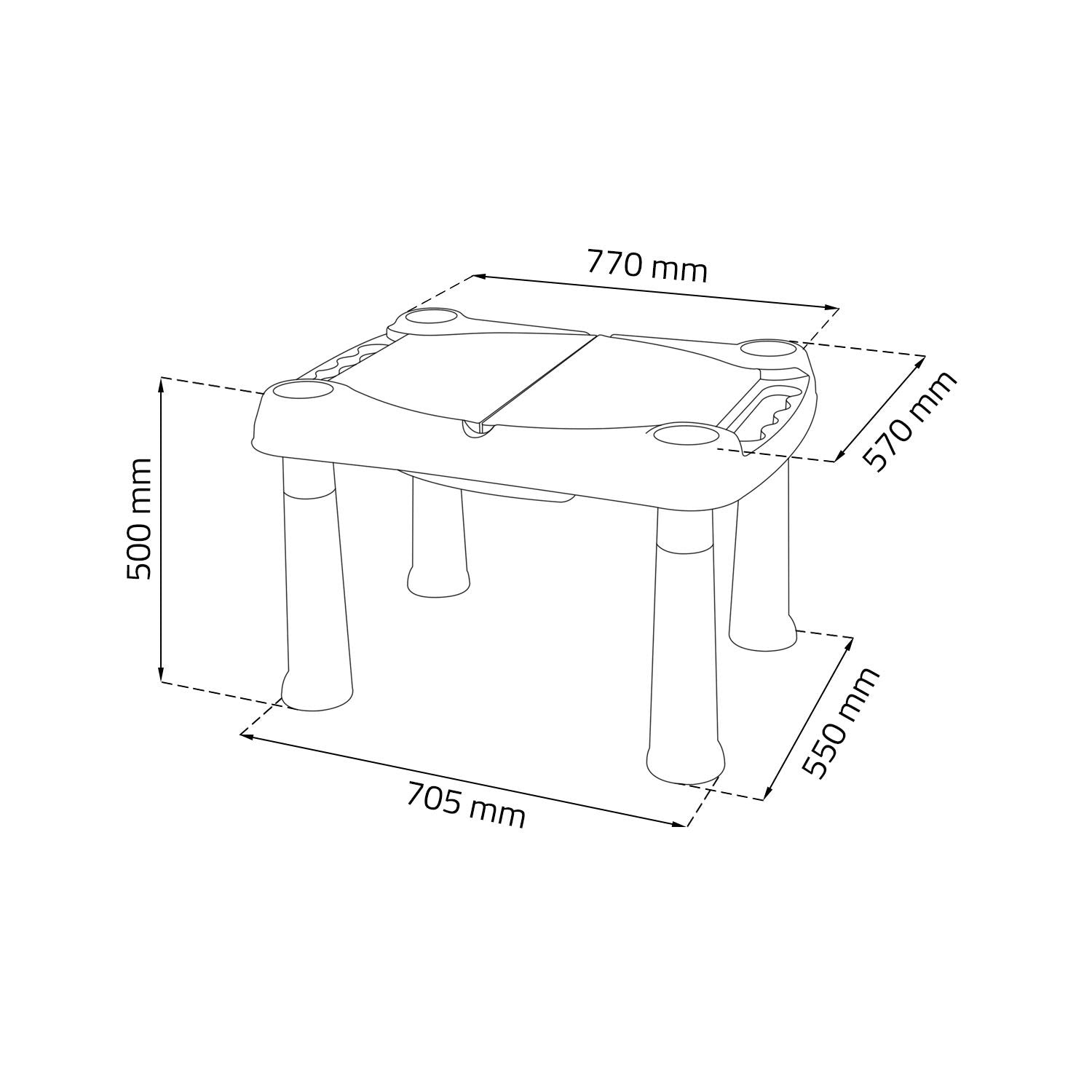 Keter Sand and Water Play Table