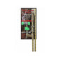 Slock Master Viper Blow Gun, 5 Ft .625 Big Bore Caliber Blowgun, Rattler Snakeskin Camo, Includes Pistol Grip, Quiver, Razor Hunting Darts