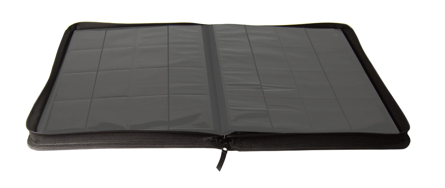 TopDeck 1000 Card Binder - TCG Portfolio - 16 Pocket Card Binder - Ringless Binder Compatible with Pokemon Cards, Yu-Gi-Oh, Magic the Gathering, and