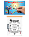 Make: Easy Electronics Kit Bundle - Includes Paperback Handbook by Charles Platt and Electronic Components Pack by ProTechTrader - STEM Educational