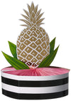 Creative Converting Pineapple Wedding Party Honeycomb Centerpiece, Multicolor