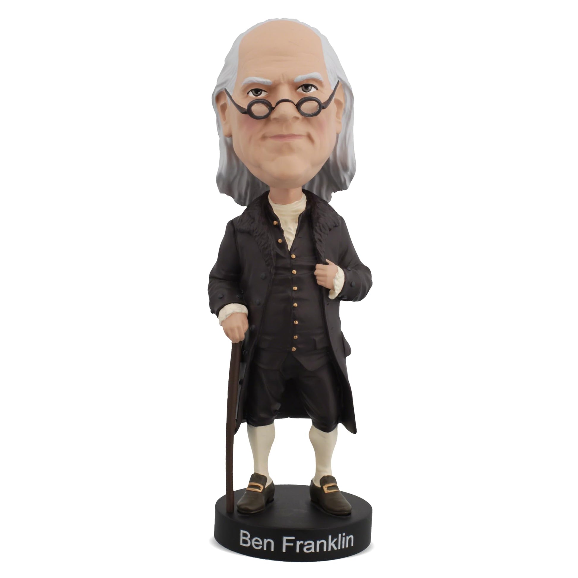 Royal Bobbles Benjamin Franklin - Founding Fathers Collection - 8 Inches Tall - Collectible Bobblehead Statue