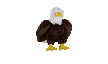 Wild Republic Cuddlekins Eco Mini Bald Eagle Stuffed Animal - 8"