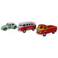 Motorcity Classics 458385 Volkswagen Coca Cola 3 Piece Gift Set 1 72 Diecast Car Models