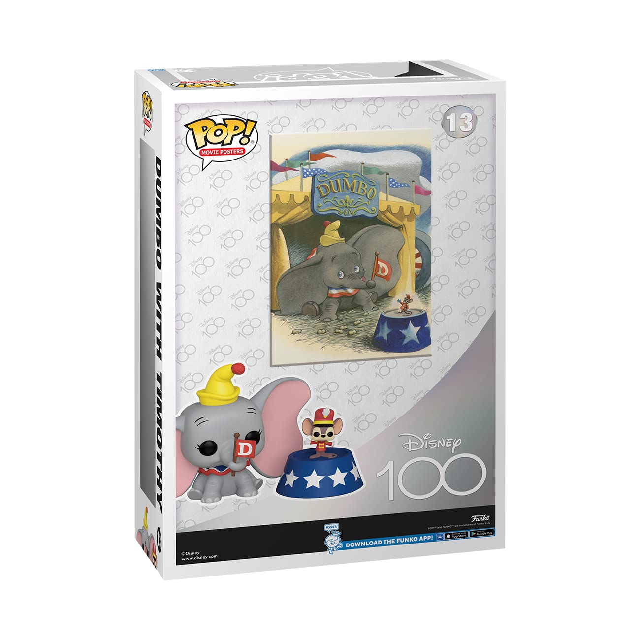 Funko POP! Movie Poster: Disney - Dumbo with Timothy - Collectable Vinyl Figure - Gift Idea - Official Merchandise - for Kids & Adults - Movies Fans -
