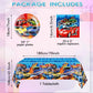 41PCS Happy Race Car Birthday Party Supplies Cars Theme Birthday Party Decorations Disposable Tableware Include Plates Napkins Tablecloth For Kid Boys