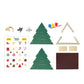 Red Toolbox Stanley Jr. Easy Build Christmas Tree Ornament Kit, Holiday Gift Christmas Edition