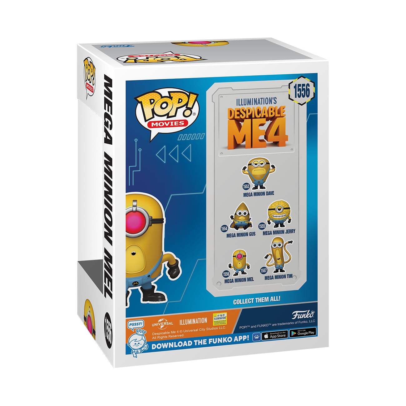 Funko POP! Movies: Despicable Me 4 - Super Mel - Despicable Me: Minions - Collectable Vinyl Figure - Gift Idea - Official Merchandise - for Kids &
