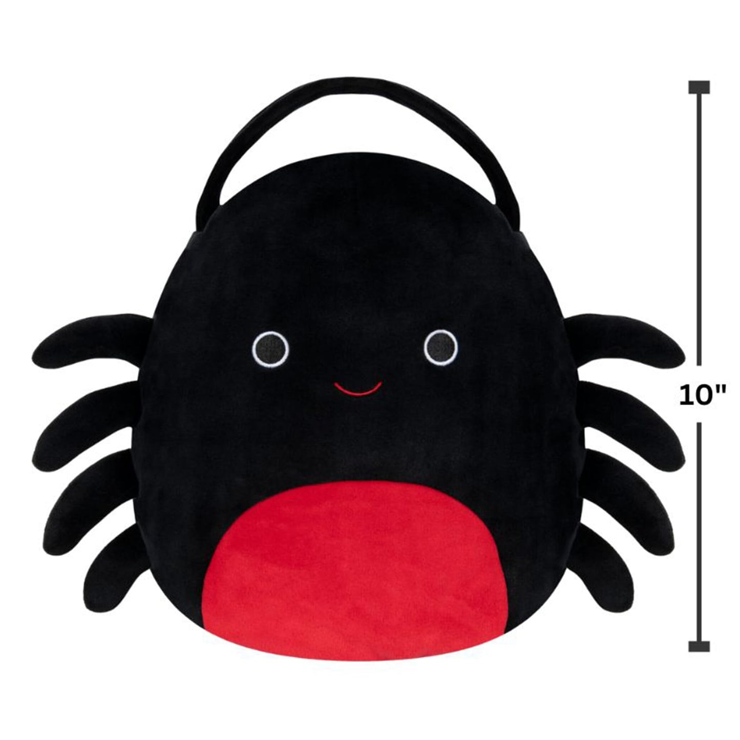 Squishmallows Original Bella The Spider Treat Pail - Official Jazwares Halloween Accessory