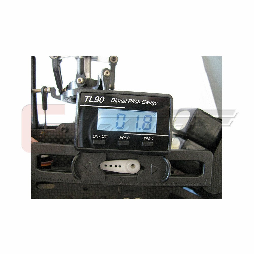 GARTT Helicopter Electronic Digital Pitch Gauge for RC Helicopter