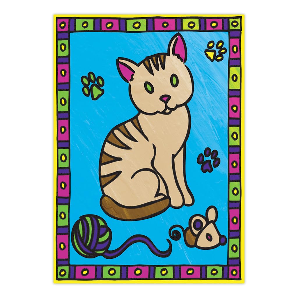 Royal Brush My First Paint by Number Kit, 8.75 by 11.375-Inch, 2/pkg