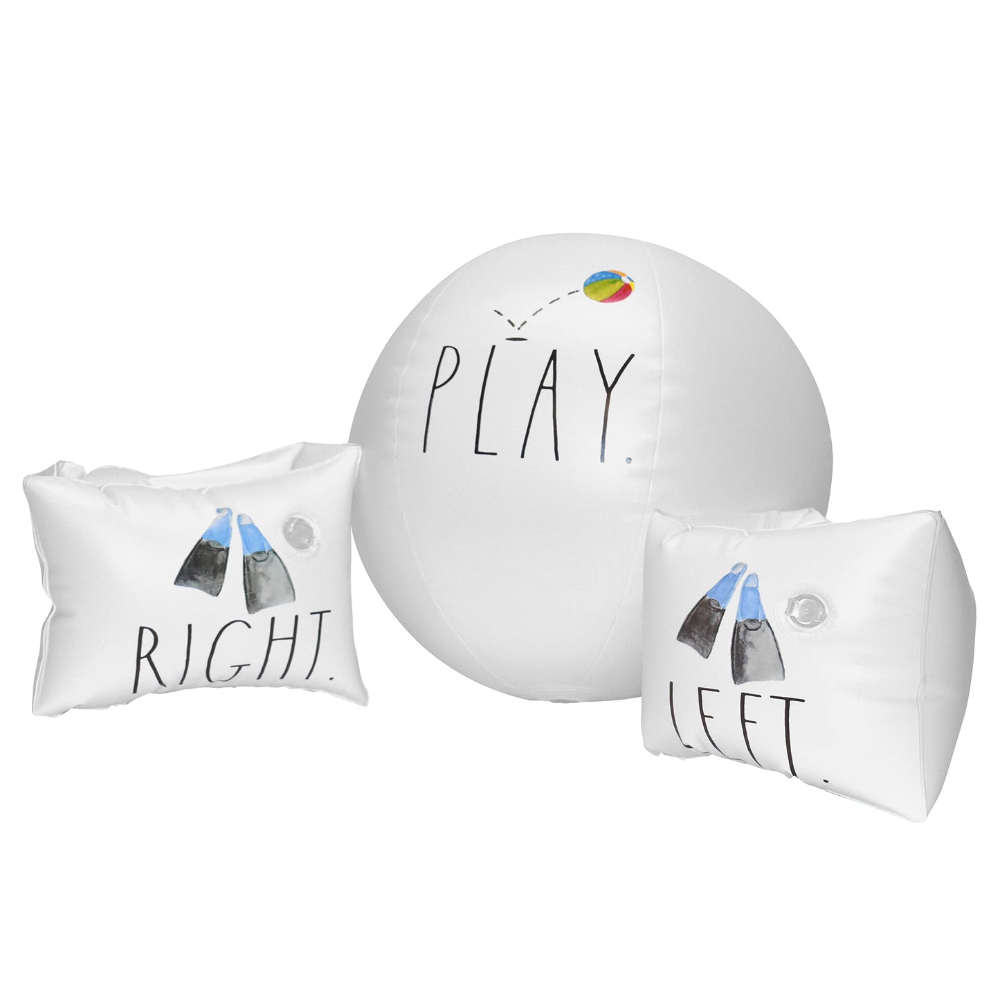 Rae Dunn x CocoNut Float Inflatable Water Wings & Beach Ball for Kids