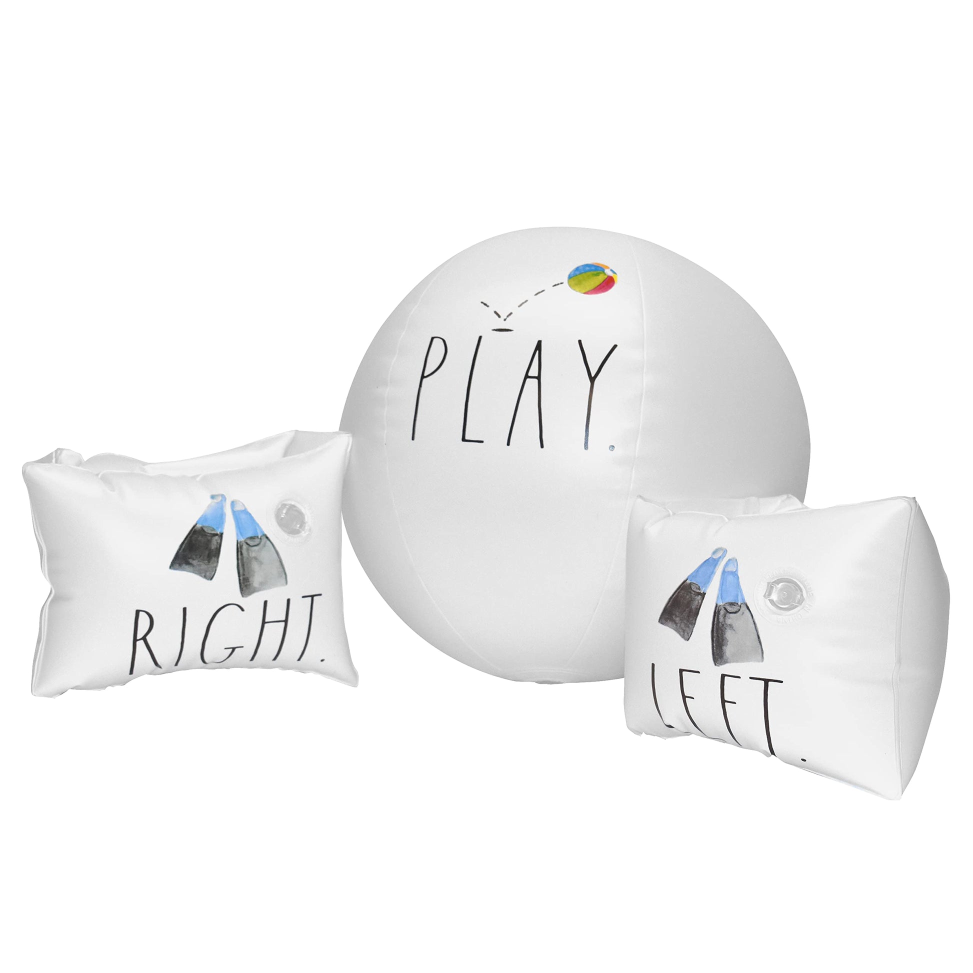 Rae Dunn x CocoNut Float Inflatable Water Wings & Beach Ball for Kids