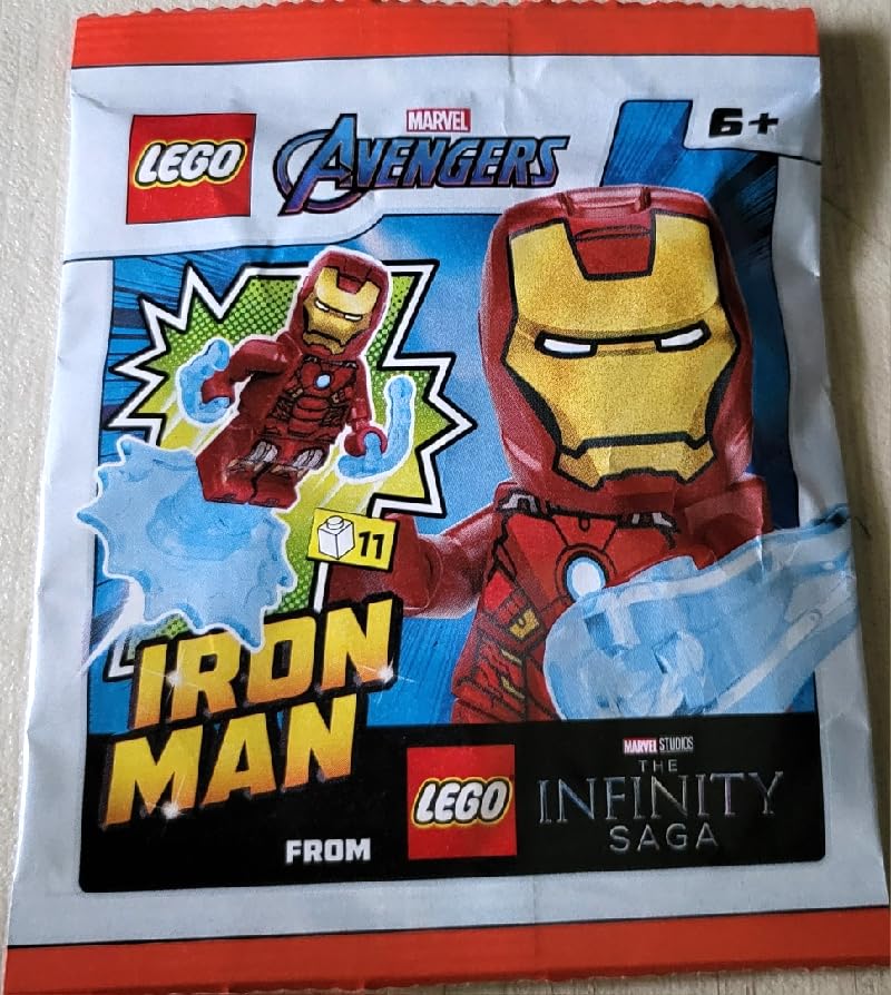 LEGO Superheroes: Iron Man Mark 7 Armor Minifigure with Power Blasts